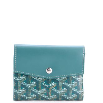Goyard Saint Gabriel Wallet Coated Canvas and Leather Compact
