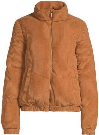 Anytime corduroy gewatteerde jas bruin