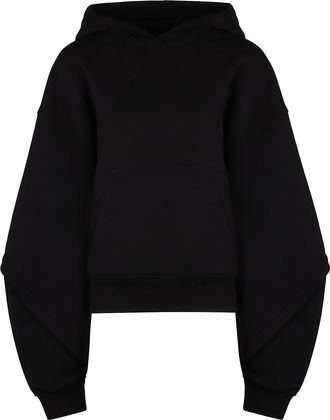 MUGLER Oversize Cotton Hoodie