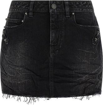 Balenciaga Black Mini Skirt