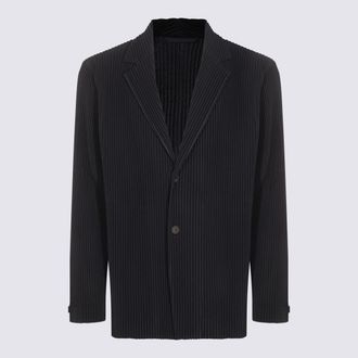 Homme Plissé Issey Miyake Blue Blazer