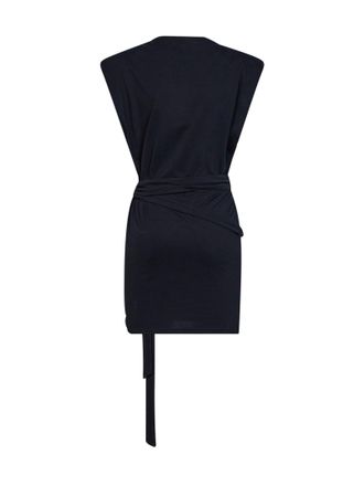 Isabel Marant Womens Mini Dress Marielle Black Cotton