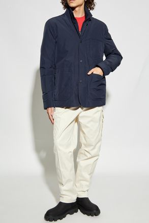 Moncler Jacket Brieuc, Mens, Navy Blue