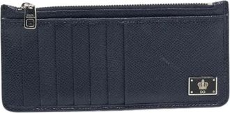 Dolce & Gabbana Pre-owned Wallets, female, Black, Size: ONE SIZE Pre-owned Card Case