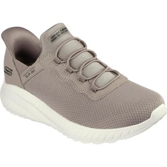 Skechers Womens BOBS Sport Squad Chaos Shoe - Taupe - Size UK 4