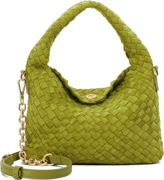 Dune London Womens Accessories Dinkydeliberate - Mini Woven Grab Bag - Green - One Size