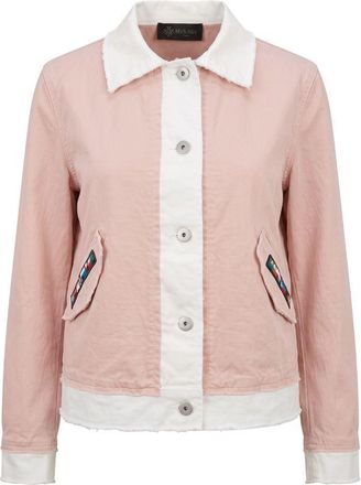 Mr & Mrs Italy pink Cotton Womens Womens Jacket