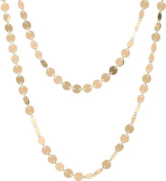 Lana Jewelry Disc Layered Chain Necklace in Yellow Gold at Nordstrom