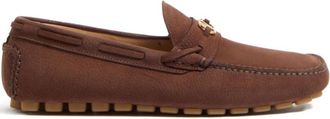 Valentino Garavani Brown Leather Loafers