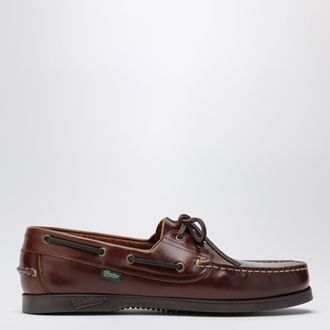 Paraboot Brown Barth loafers in leather