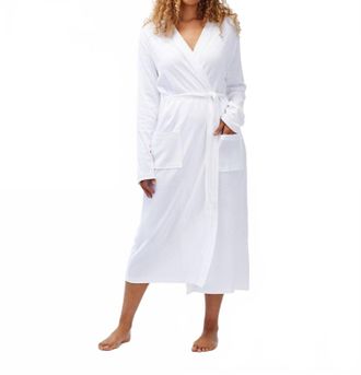 Under The Canopy Organic Robe In White