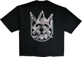 Cult of Individuality OVERSIZED SHORT SLEEVE CREW NECK TEE INSTRUMENTS