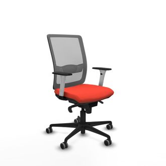 Piqueras y Crespo Silla De Oficina Piqueras Y Crespo Haches Blanco Espuma Nylon