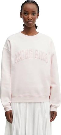 Anine Bing Mujer, Sudaderas, Rosa, Talla: S