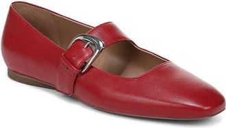 Naturalizer Cosmic Mary Jane Flat in Hearts Flame Red at Nordstrom, Size 10.5