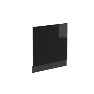 Vicco Panel Frontal R-line, Negro Brillo Intenso, 60 Cm Sin Encimera Vicco