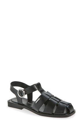 Bottero Botfisher Ankle Strap Fisherman Sandal in Preto at Nordstrom, Size 6