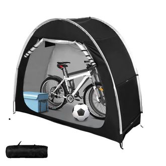OEM Cobertizo Para Bicicletas, Material Impermeable, Instalaci&oacute;n Sin Herramientas, Negro-a