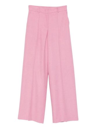 Manuel Ritz flannel trousers - Pink