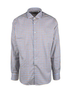 Himon's Multicolor Checkered Cotton Shirt
