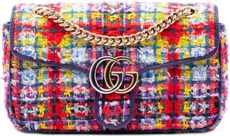 Gucci Pre-owned Gucci Medium GG Marmont Tweed Shoulder Bag Ladies M5JLO6UNNHVU5HFH