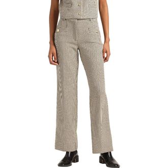 Derek Lam Nell Wide Leg Pants in Biscuit Multi at Nordstrom Rack, Size 00
