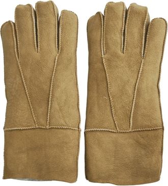 TruClothing Sheepskin Suede Leather Gloves Thermal Winter Warm