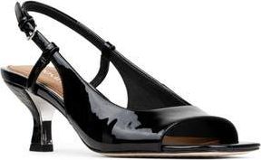 Donald J Pliner Grinn Peep Toe Slingback Sandal in Black at Nordstrom Rack, Size 7