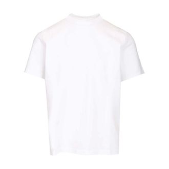 Arte Abstract Back Print T-Shirt - Heren - Tops - Wit - Maat: XL Katoen