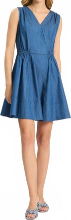 Tyler B&ouml;e Emory Party Wrap Dress In Denim