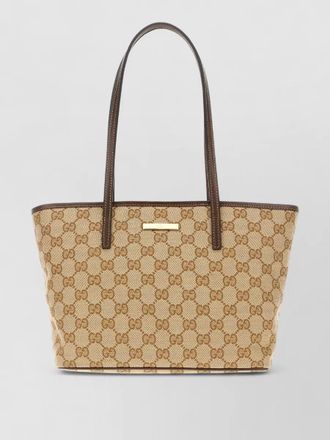 Gucci gg fabric tribeca small shopping tote