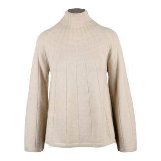 Max Mara Dames, Truien, Beige, Maat: XS Wol