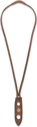 Eraldo Embroidered Leather Eyewear Necklace