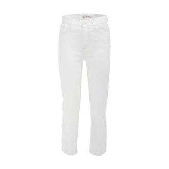 7 For All Mankind Donna, Jeans, Bianco, W30, new