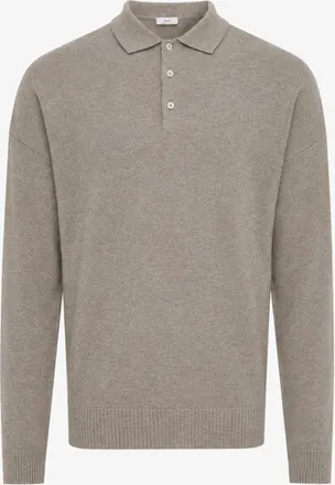 Gentiluomo Longsleeve Button Polo | Bruin