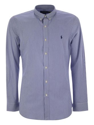 Polo Ralph Lauren striped button-up shirt - Blue