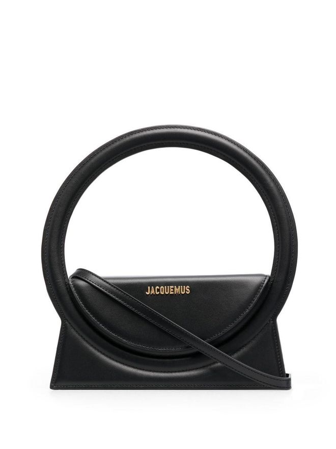 Le sac Rond tote bag - Black
