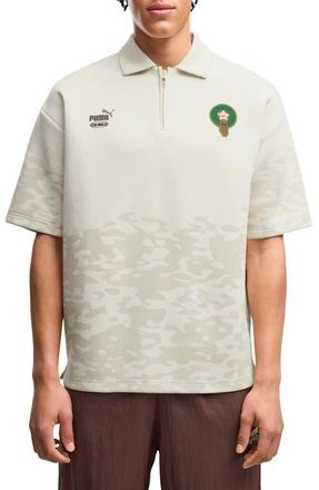 Puma x FRM x Salehe Bembury Polo in Alpine Snow at Nordstrom, Size Xx-Large