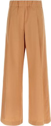 Dries Van Noten Peach Straight Elasticated Pants
