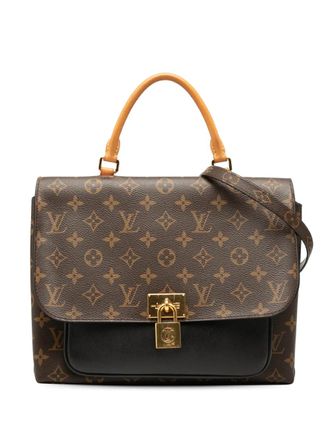 Louis Vuitton Borsa a tracolla Marignan con monogramma 2018 - Marrone