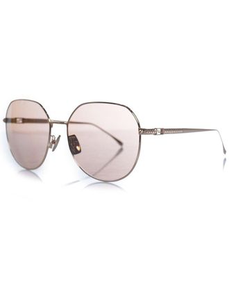 Fendi Fendi Ff Oversized Mirrored Sunglasses (Authentic Pre-Loved)