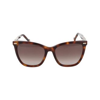 Carolina Herrera Sunglasses, female, Brown, Size: 55 MM CH 0044/S Sunglasses