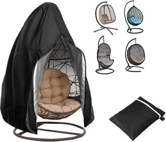 OEM Housse Fauteuil Suspendu - Oxford 210d Impermeable - Protection Exterieure Jardin Balcon - 190 X 115 Cm - 1 Unite