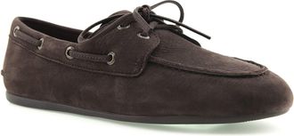 Sperry Top-Sider Slim Boat Leather Womens Dark Brown Shoes - Size UK 5