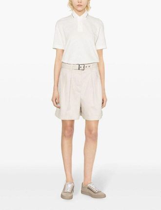 Brunello Cucinelli Cotton Polo Shirt - White