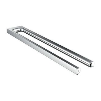 Emco Emco - Toallero De Trend, De 2 Brazos, R&iacute;gido, 430 Mm, Cromado