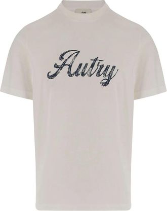 Autry Logo-print Cotton T-shirt