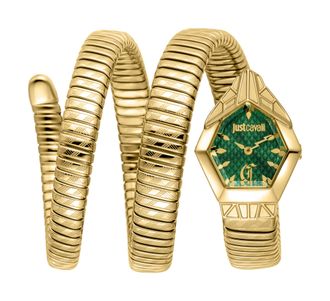 Just Cavalli Womens Snake 316L Stainless Steel Watch