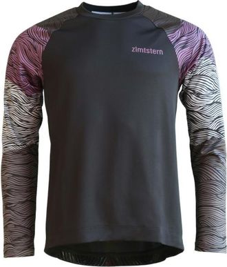 Zimtstern Braapz Shirt L/S Velotrikot f&uuml;r Herren | grau