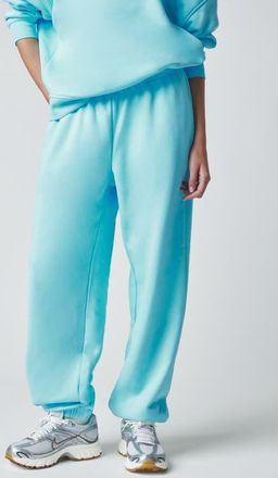 Florence By Mills Cotton Blend Boyfriend Joggers in Tropical Blue at Nordstrom, Size Xx-Small